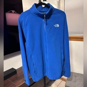 The North Face Blue Full-Zip Fleece